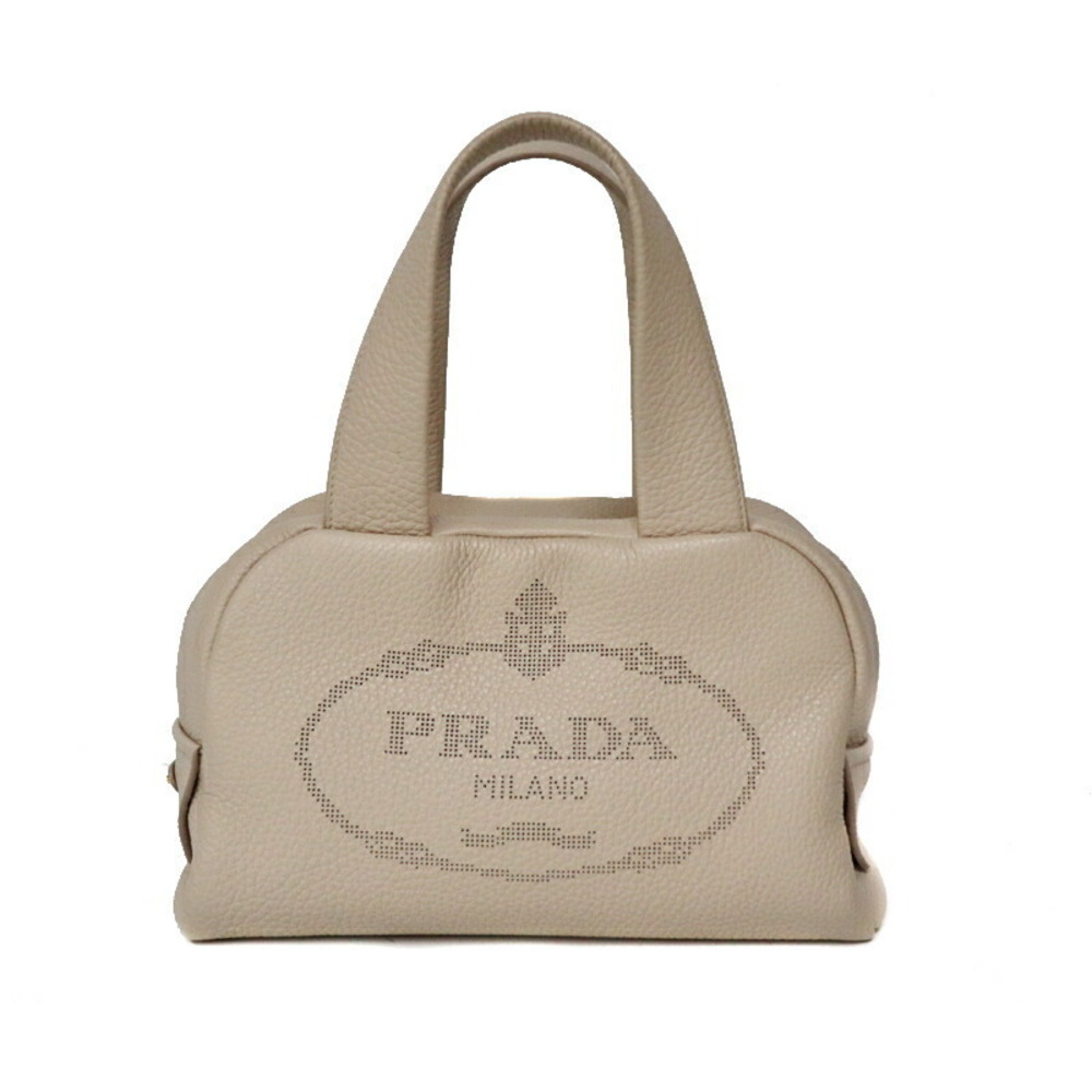 Prada Top Handle Bag Beige - Picture 2 of 6